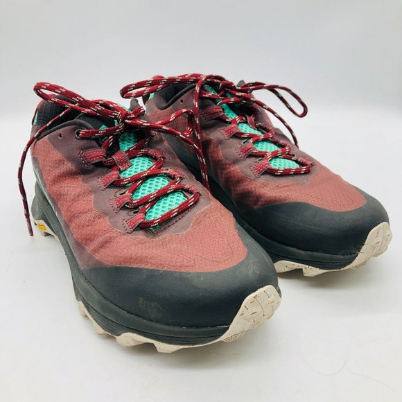 Merrell Shoes - Merrell Moab Speed FloatPro Womens Trail Hiking Shoes Burlwood J066858 Size 7.5